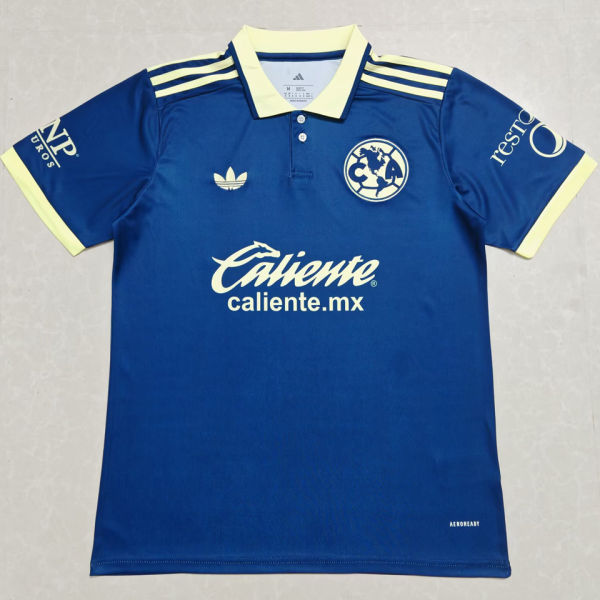 2026/27 Club America Away Blue Fans Soccer Jersey