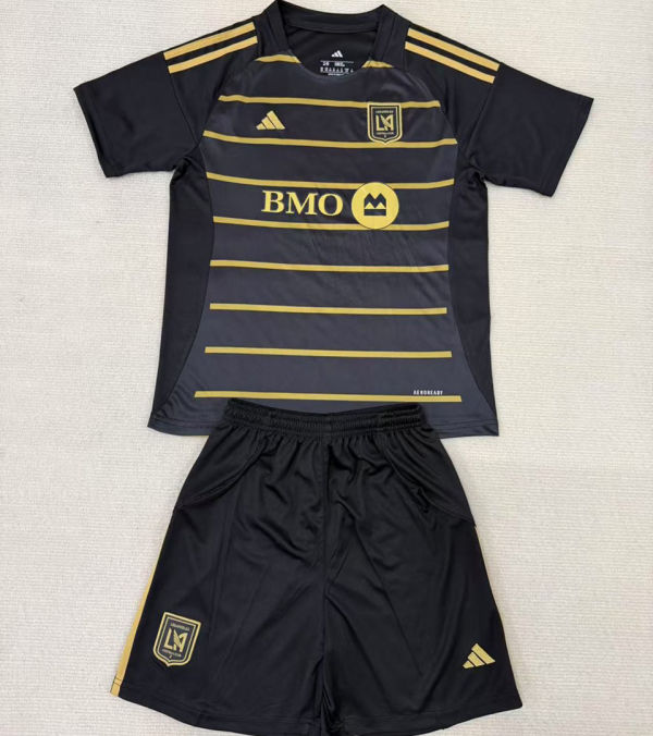 2025/26 Los Angeles Black Kids Soccer Jersey