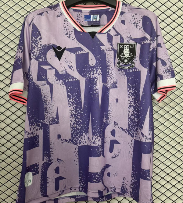 2025/26 Sheffield Wednesday Away Fans Soccer Jersey