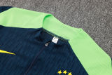 2024/25 Brazil Sapphire Blue Sweater Tracksuit