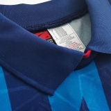 BERGKAMP #10  1995 ARS Away Blue Retro Jersey (有背号下英文)