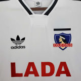 1991 Colo-Colo Home White Retro Soccer Jersey