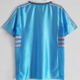 1998/99 MS Away Blue Retro Soccer Jersey