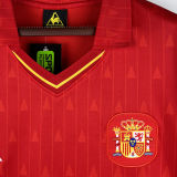 1988/91 Spain Home Red Retro Soccer Jersey