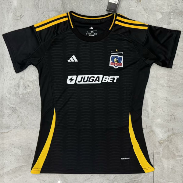2025/26 Colo-Colo Away Black Women Soccer Jersey