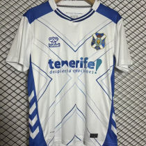 2025/26 Tenerife Home White Fans Soccer Jersey