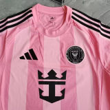 2025/26 Inter Miami Home Pink Fans Soccer Jersey