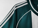 1998 Germany Away Green Retro Soccer Jersey