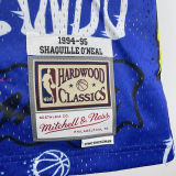 1994/95 Hawks ONEAL #32 Blue Retro NBA Jerseys 热压