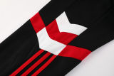 2025 M Utd Black Zipper Jacket Tracksuit
