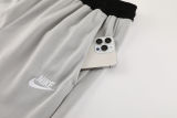 2024/25 Nk~ Black Gray Hoody Zipper Jacket Tracksuit