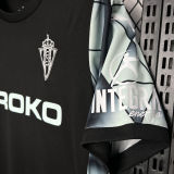 2024/25 Gijon Home Away Fans Soccer Jersey 希洪竞技