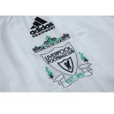 1993/95 LFC Away White Green Retro Long Sleee Jersey
