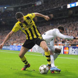 2012/13 BVB Home UCL Version Retro Soccer Jersey