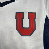 2003 Universidad de Chile Away White Retro Soccer Jersey