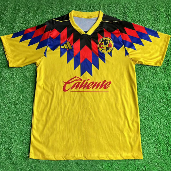 2025/26 Club America Home Yellow Fans Soccer Jersey