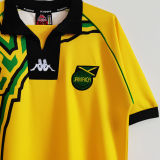 1998 JAMAICA Home Yellow Retro Soccer Jersey