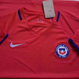 2016/17 Chile Home Red Retro Soccer Jersey