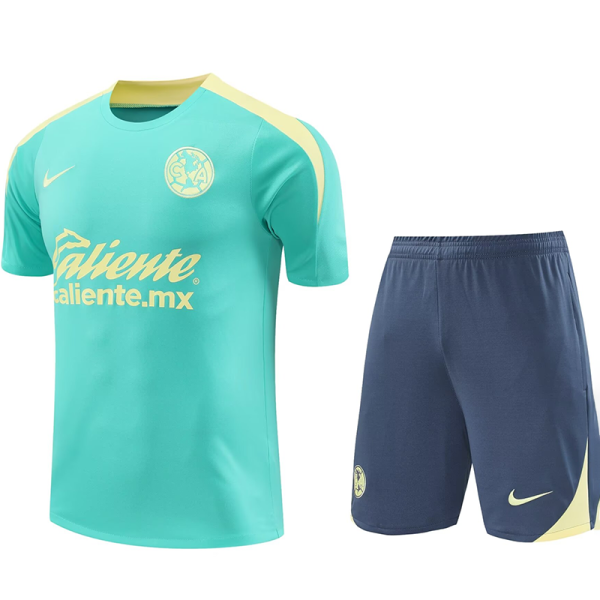 2025 Club America Green  Training Jersey(A Set)