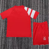 1991/1992 LFC Home Red Retro Kids Soccer Jersey