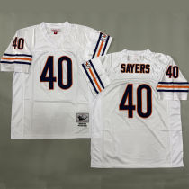 SAYERS #40 Men's Chicago Bears Retro NFL Jersey 熊队