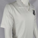 1970 Santos Home White Retro Soccer Jersey