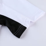 2022 Nk White Black Short Training Jersey(A Set)