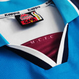 1997/99 Man City Home Blue Retro Soccer Jersey