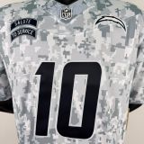 HERBERT #10 Men's Los Angeles Chargers NFL Jersey 闪电