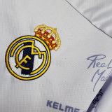 1994/95 RM White Home Retro Soccer Jersey