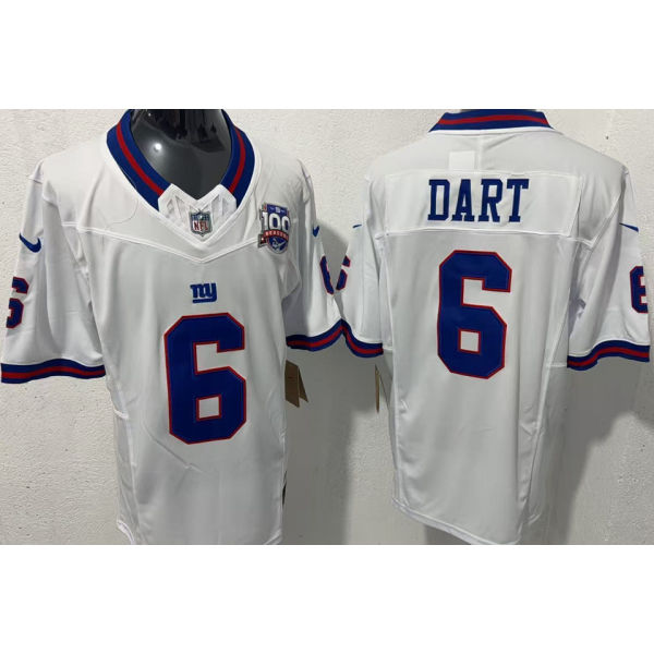 DART #6 Men's New York Giants NFL Jersey 巨人   (3代）