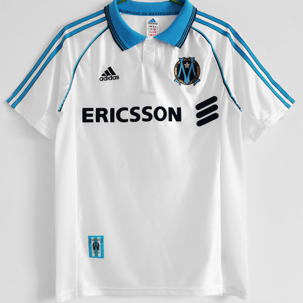 1998/99 MS Home White Retro Soccer Jersey