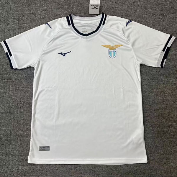 202526 Lazio Away White Fans Soccer Jersey