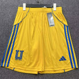 2025/26 U.A.N.L Tiger Home Yellow Shorts Pants
