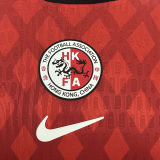 2025/26 Hong Kong Home Red Player Version Soccer Jersey