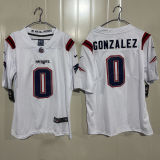 GONZALEZ #0 Men's New England Patriots NFL Jersey 爱国者