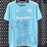 2025/26 Bologna Third Blue Fans Soccer Jersey