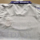 1996/97 RM White Third Retro Soccer Jersey