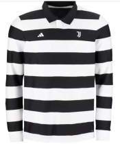 2025/26 JUV 4TH White And Blalck Fans Long Soccer Jersey