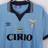 1996/1997 Lazio Home Retro Soccer Jersey
