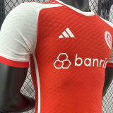 2024/25 Internacional Home Red Player Version Soccer Jersey