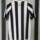 2024/25 Santos 1:1 Quality Away White Black Fans Jersey