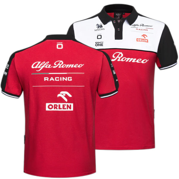 Alfa Romeo F1 Red Team POLO T-shirt (阿尔法罗密欧)