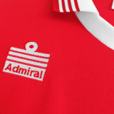 1977 M Utd Home Red Retro Soccer Jersey