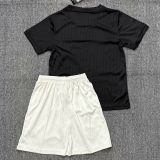 2025 Germany 125Th  Anniversary Black Kids Soccer Jersey