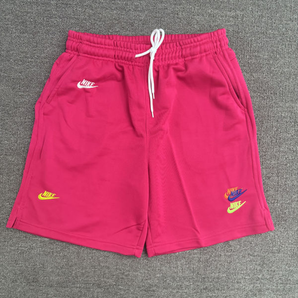 2025 NK Pink Embroidered Multicolor Logo Casual Short Pants CN02玫粉