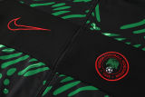 2024/25 Nigeria Black Green Jacket Tracksuit