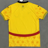 2025 Ghana Away Yellow Fans Soccer Jersey