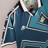 1996 R BTS Away Blue Retro Soccer Jersey