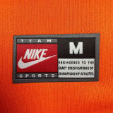 1998 NL Home Orange Long Sleeve  Retro Soccer Jersey